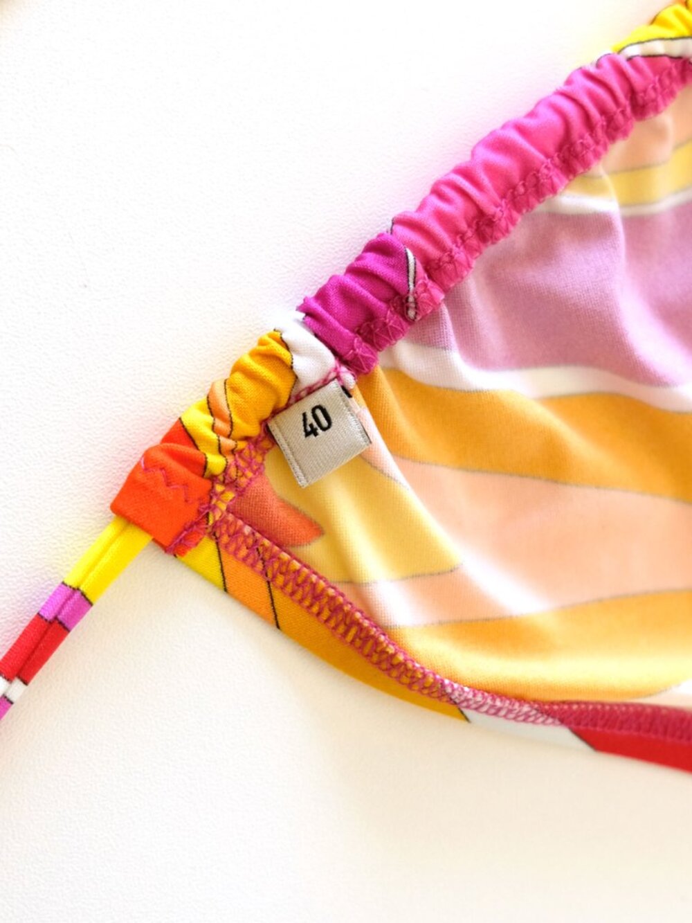 Emilio Pucci Bikini, 2-piece set, Size 40 (US Small), NWT, Fuchia, Vermillion+ - Picture 8 of 11